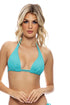 Luli Fama Pura Curiosidad Triangle Halter Top
